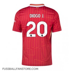 Liverpool Diogo Jota #20 Replik Heimtrikot 2024-25 Kurzarm